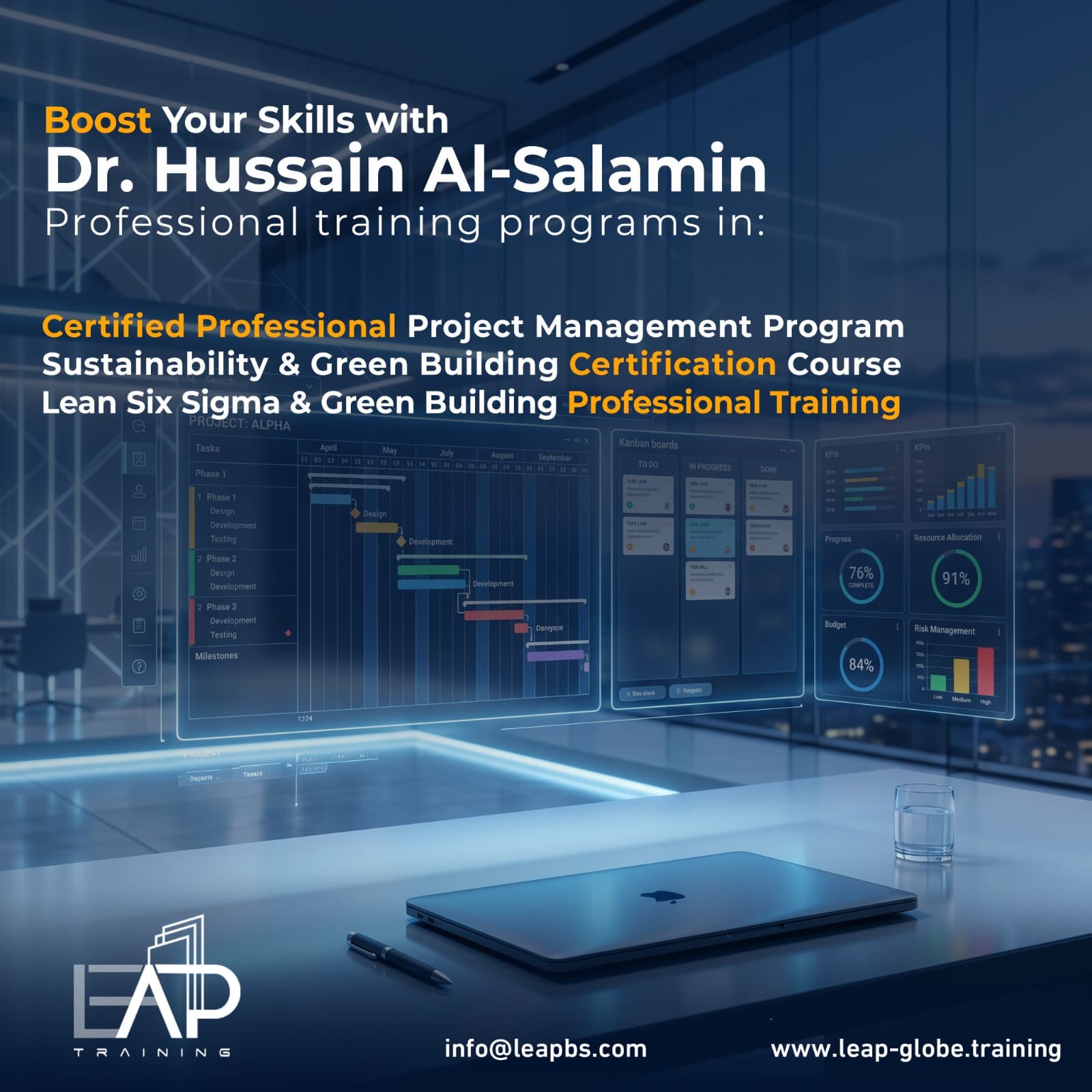 Dr. Hussain Al-Salamin — LEAP professional training programs